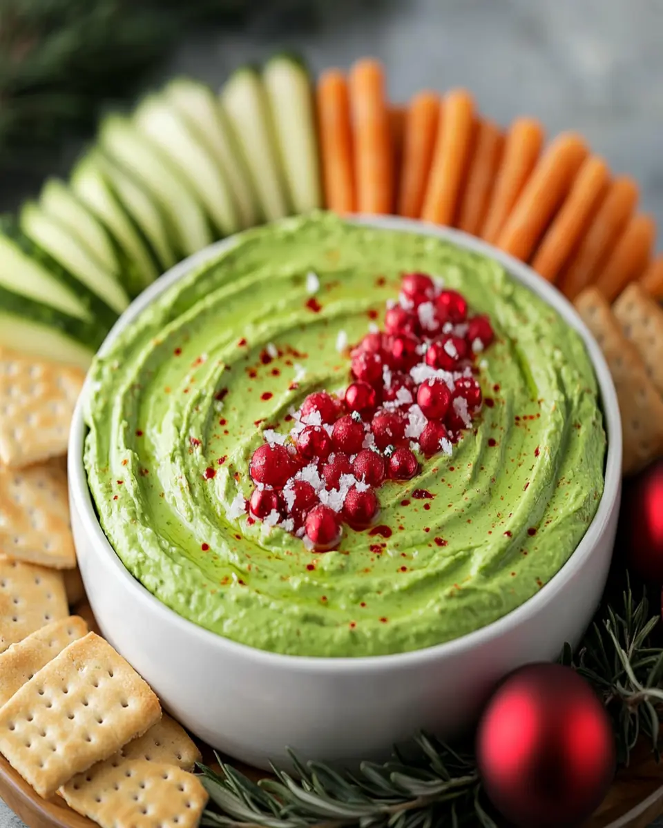 Festive Grinch Dip Whimsical First Image First Image