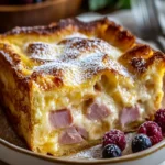 Monte Cristo Breakfast Casserole: Sweet & Savory Dream! First Image First Image