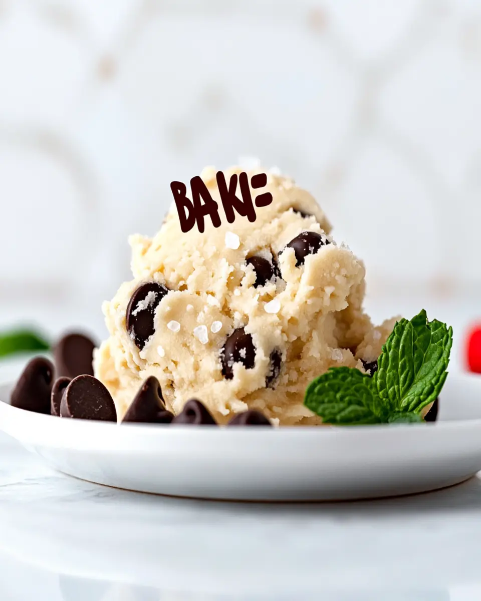 No-Bake Cookie Dough Recipe First Image First Image