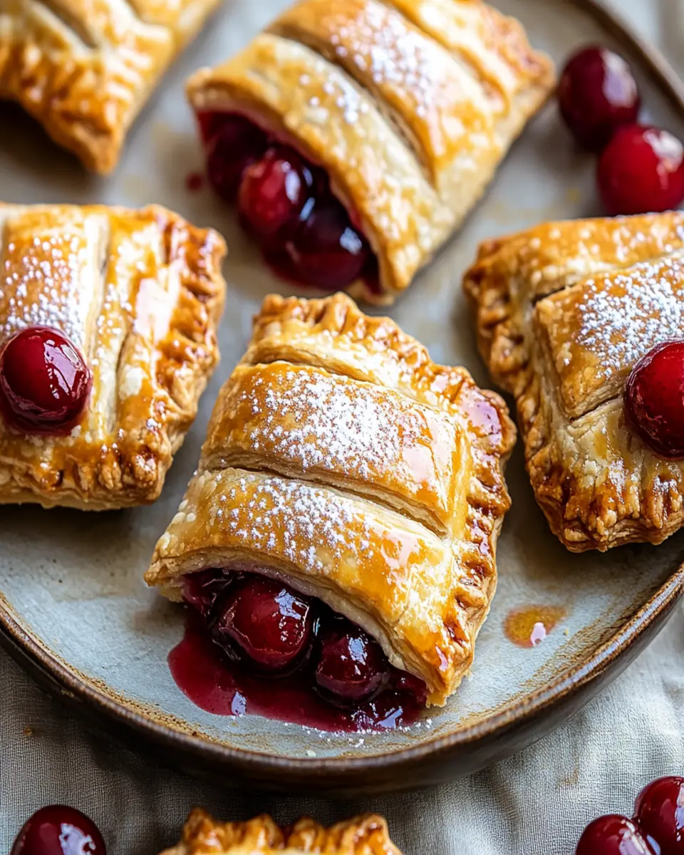Irresistible Cherry Hand Pie Recipe: Bake Happiness Today First Image First Image