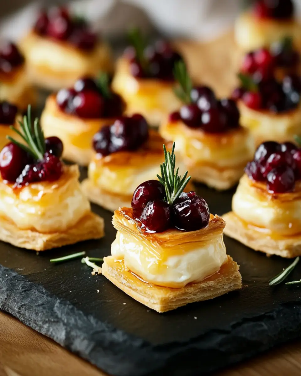 Cranberry Brie Bites First Image First Image
