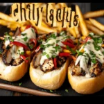 Easy Chicken Philly Cheese Steaks Recipe First Image First Image