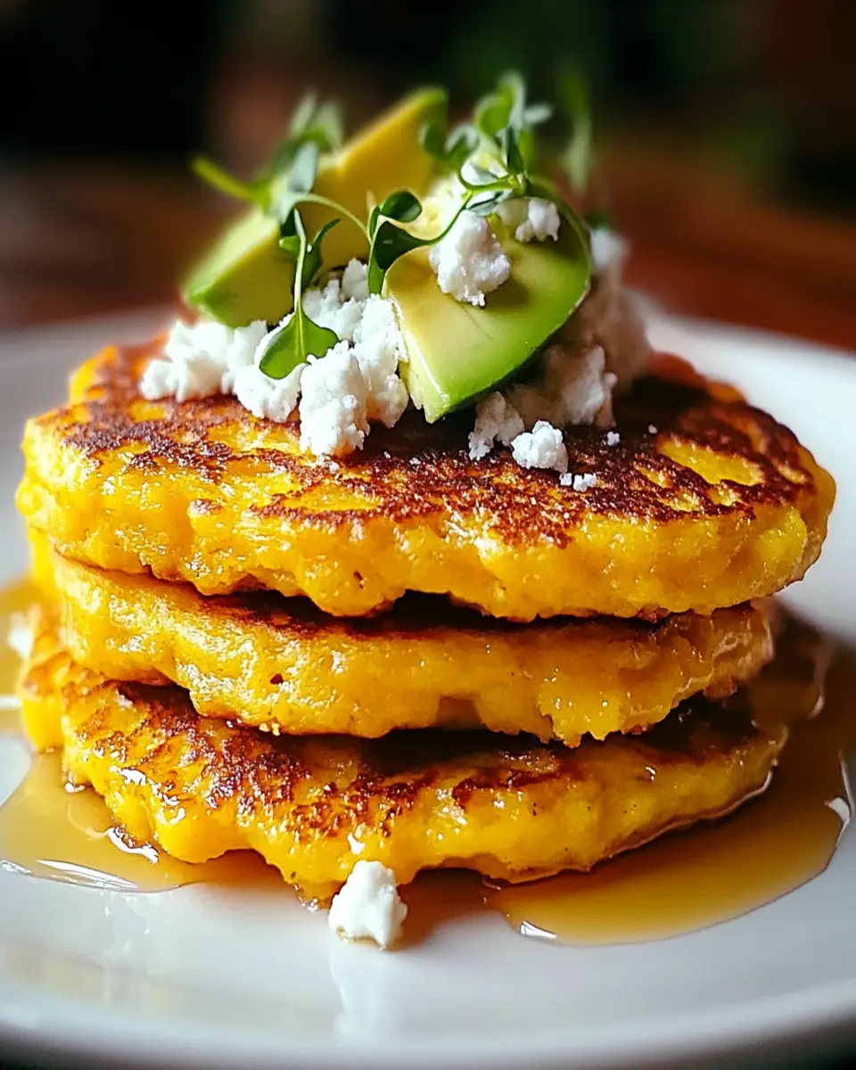 Venezuelan Cachapas (Corn Pancakes) First Image First Image