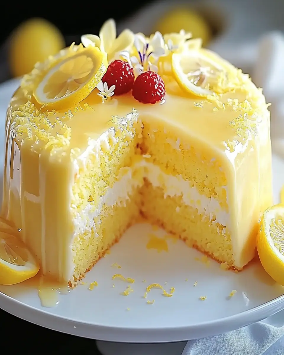 Moist Lemon Cake: The Ultimate Incredible Recipe For Citrus Lovers First Image First Image