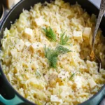 Cheesy Greek Cabbage Rice (Lahanorizo) First Image First Image