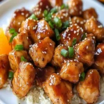 Irresistible Baked Orange Chicken with Panda Express Sauce First Image First Image