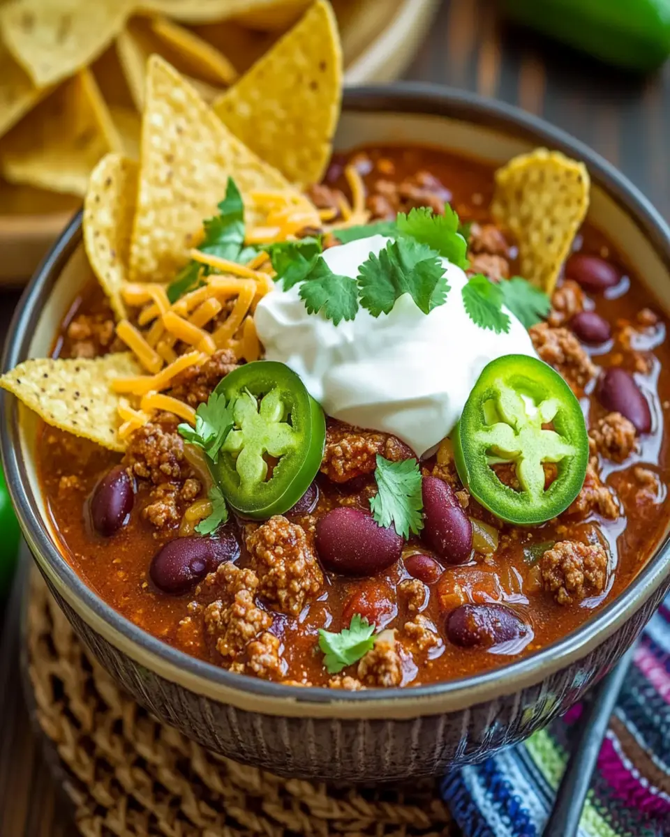 Slow Cooker Chili Recipe First Image First Image