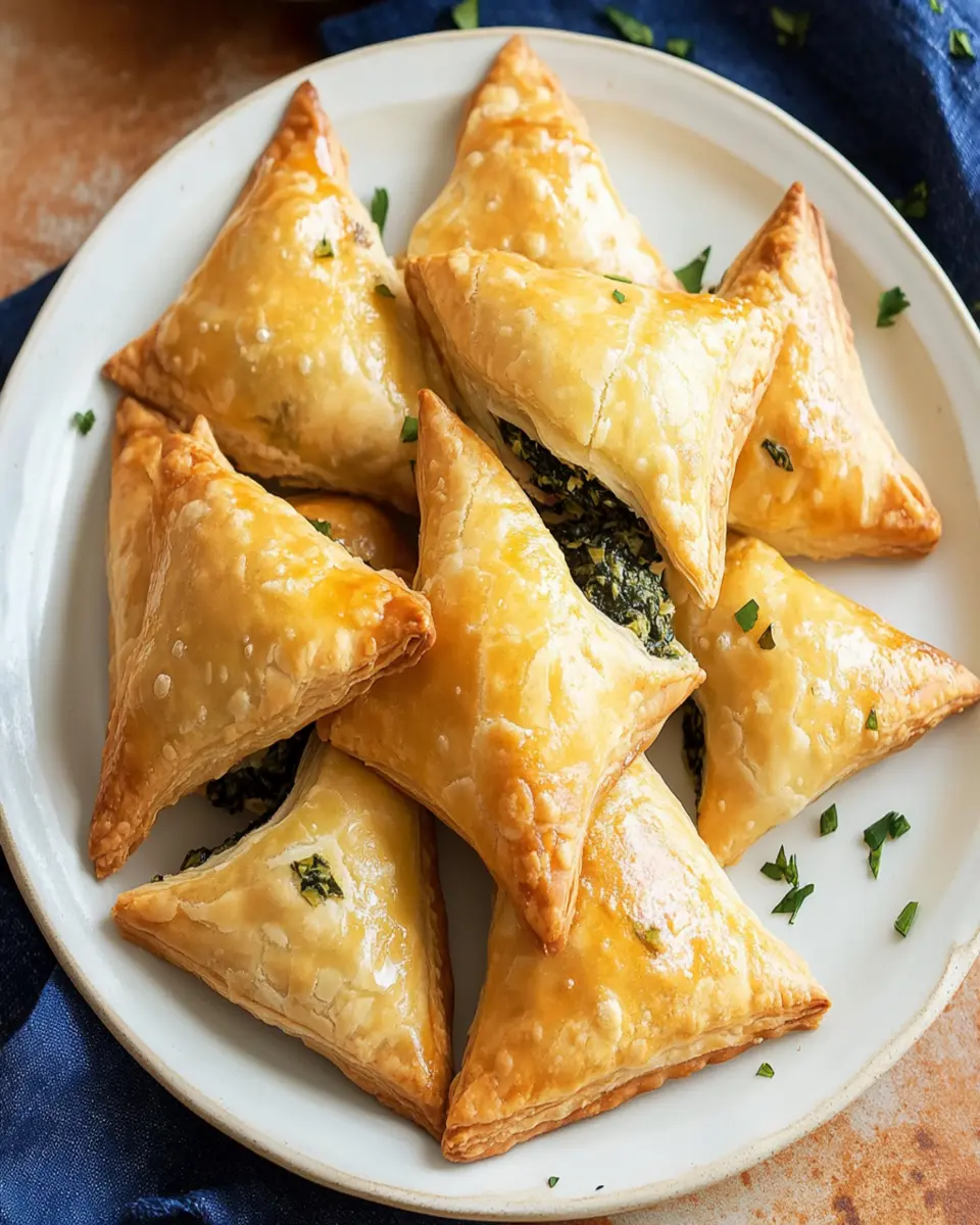 Spinach Fatayer (Hand Pies) First Image First Image