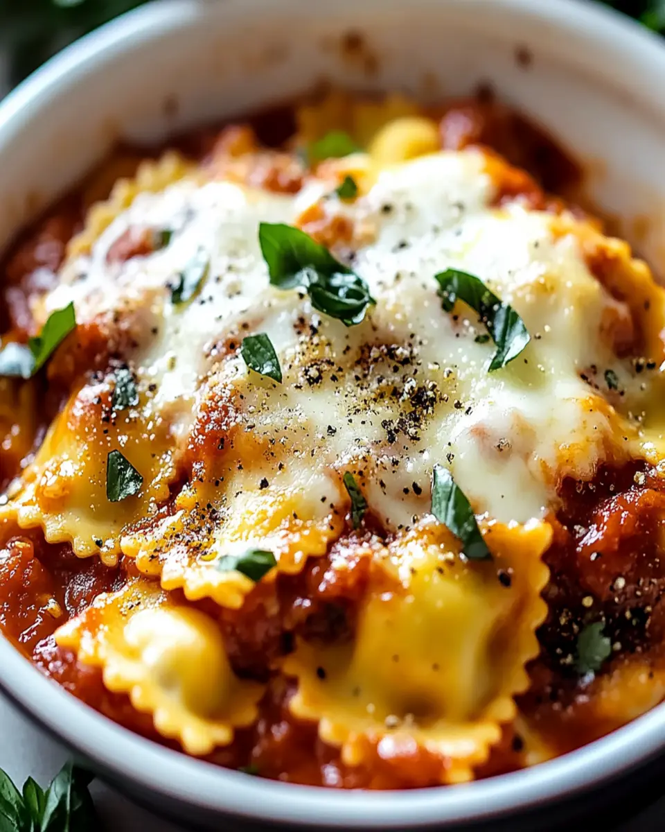 Savory Ravioli Casserole: Comfort Food at Its Best First Image First Image