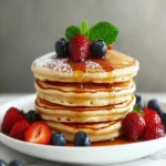 Vanilla Cinnamon Buttermilk Pancakes First Image First Image
