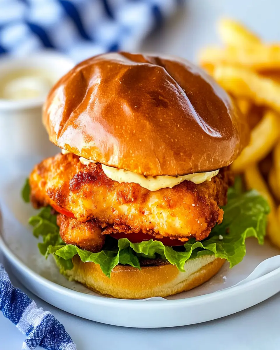 Air Fryer Chicken Sandwich (Chick-fil-A Copycat) First Image First Image