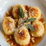 Heavenly Ricotta Gnudi Recipe with Sage Brown Butter First Image First Image