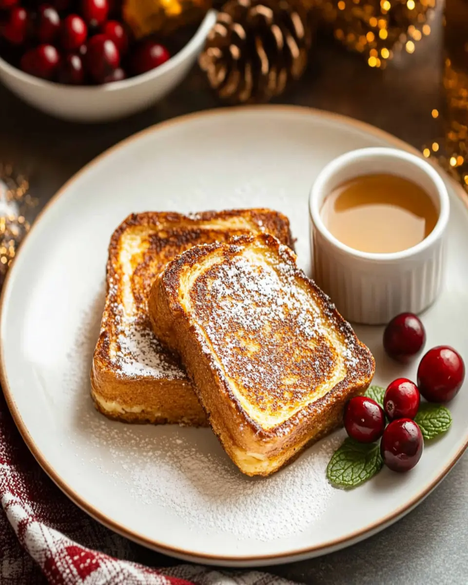 Eggnog French Toast First Image First Image