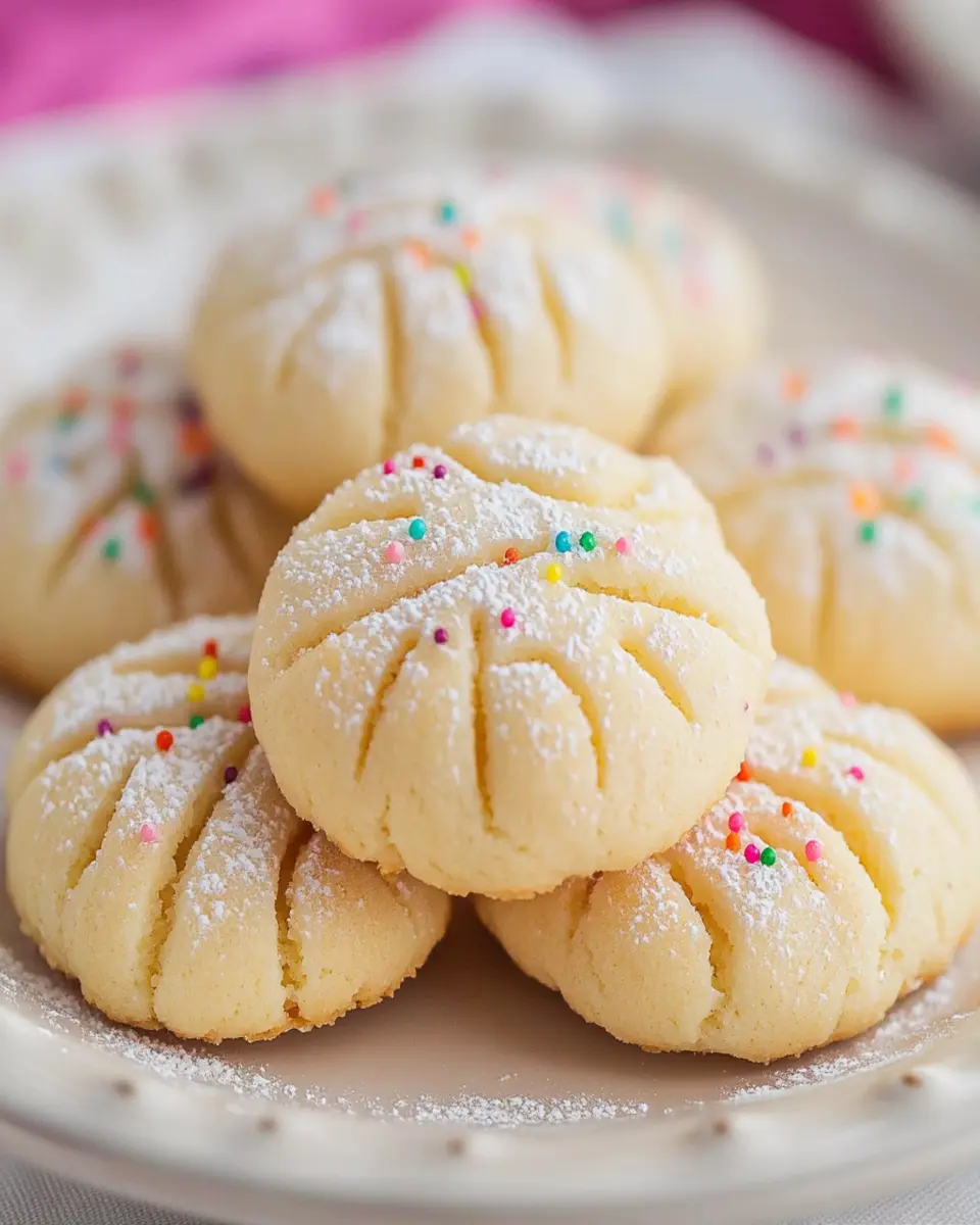 Whipped Shortbread Cookies First Image First Image