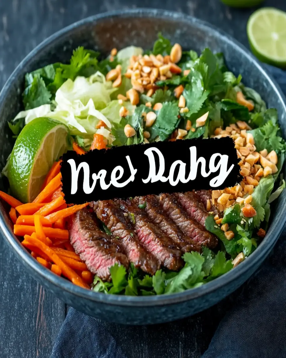 Energizing Fresh Thai Beef Salad for Quick Healthy Meals First Image First Image