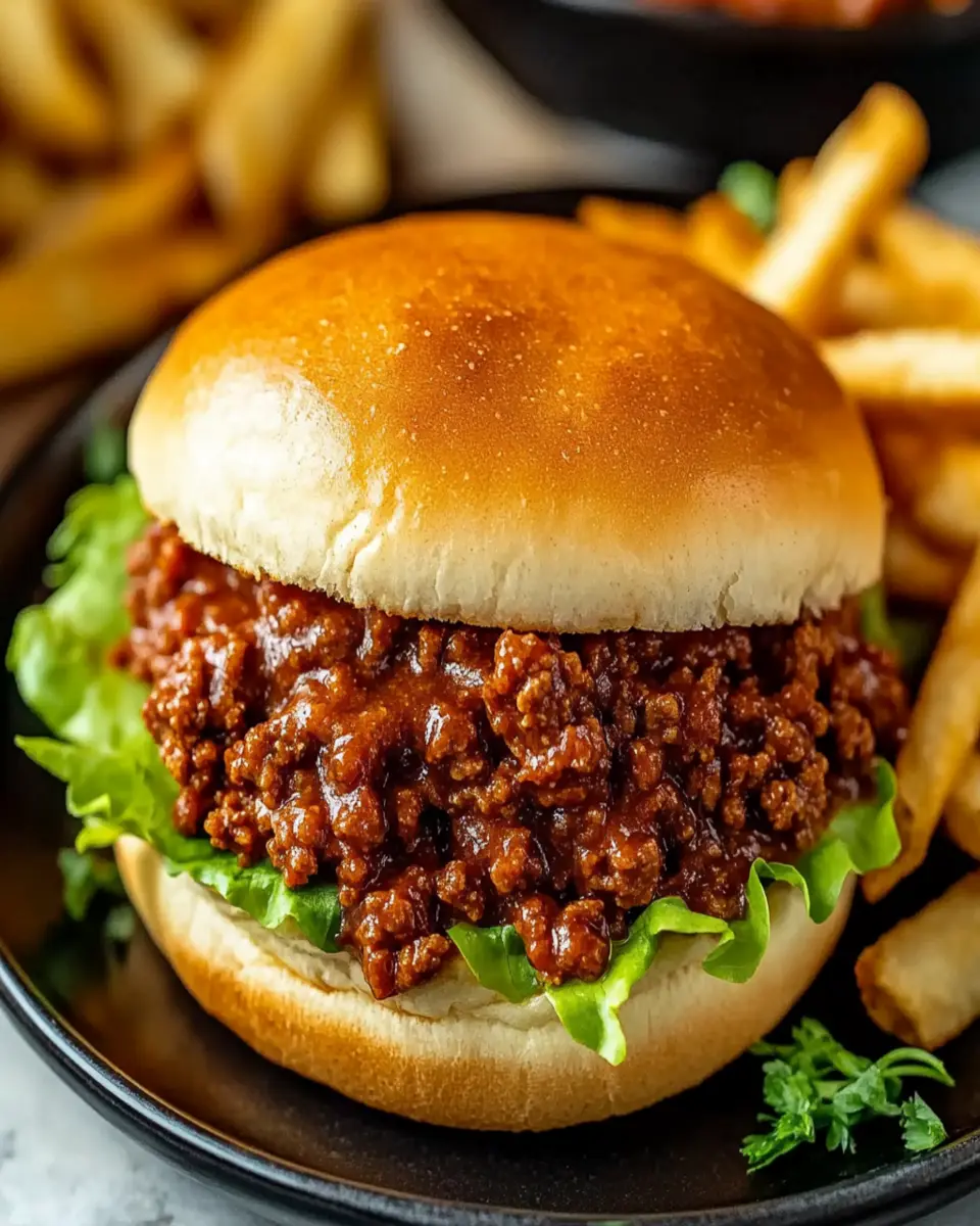 Sloppy Joe Recipe First Image First Image