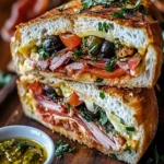Classic Italian Muffuletta Sandwich: An Incredible Ultimate Recipe First Image First Image