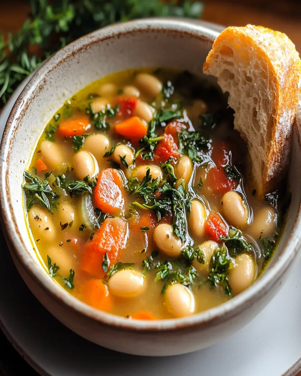 Tuscan White Bean Soup First Image First Image