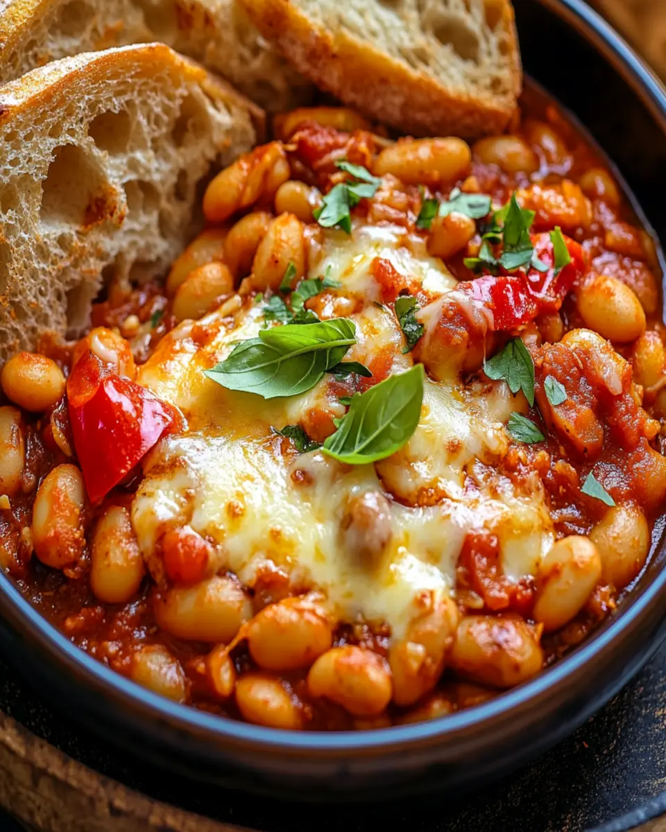 Pizza Beans (Healthy Comfort Food Dinner) First Image First Image