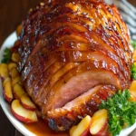 Baked Ham Recipe with Apples First Image First Image