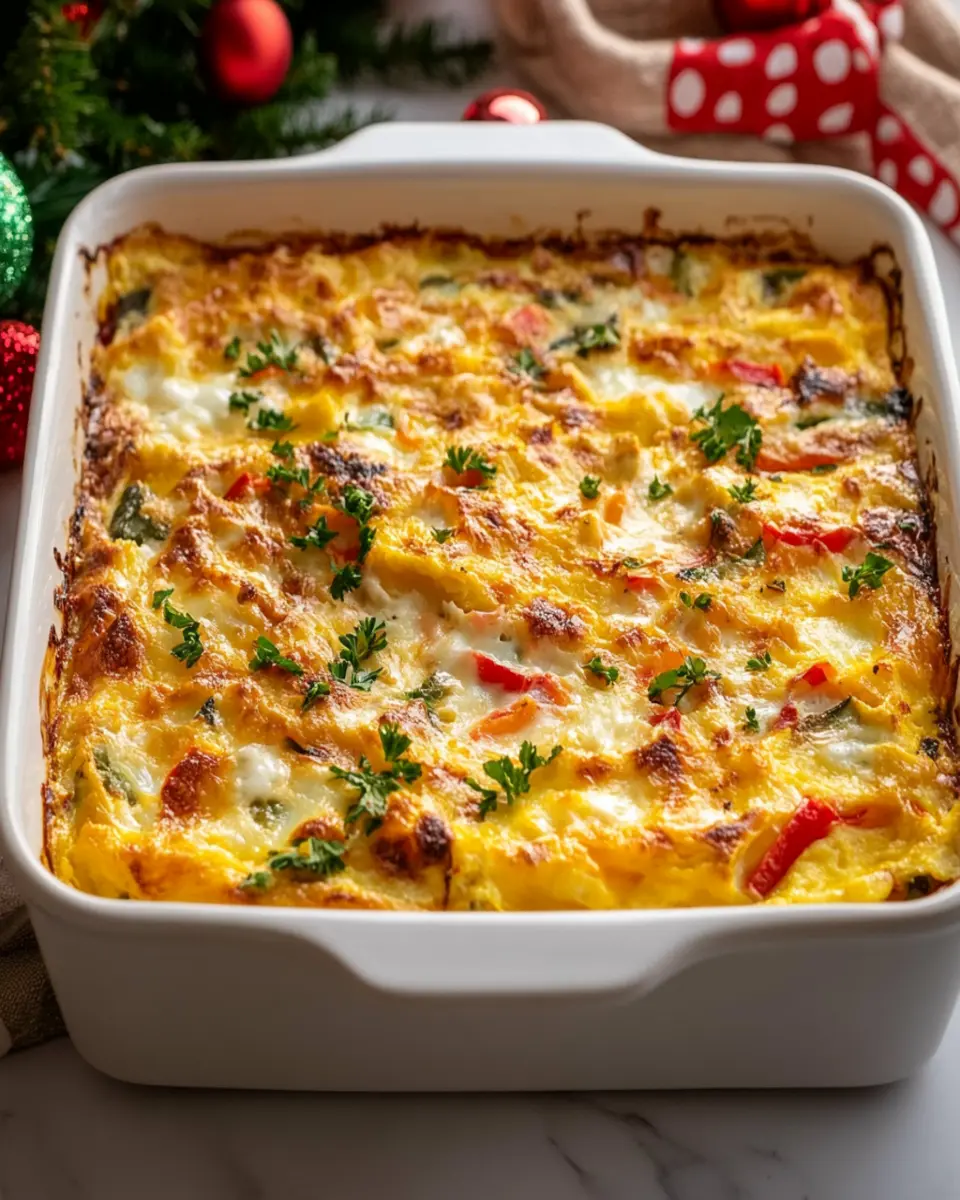 Christmas Breakfast Casserole First Image First Image