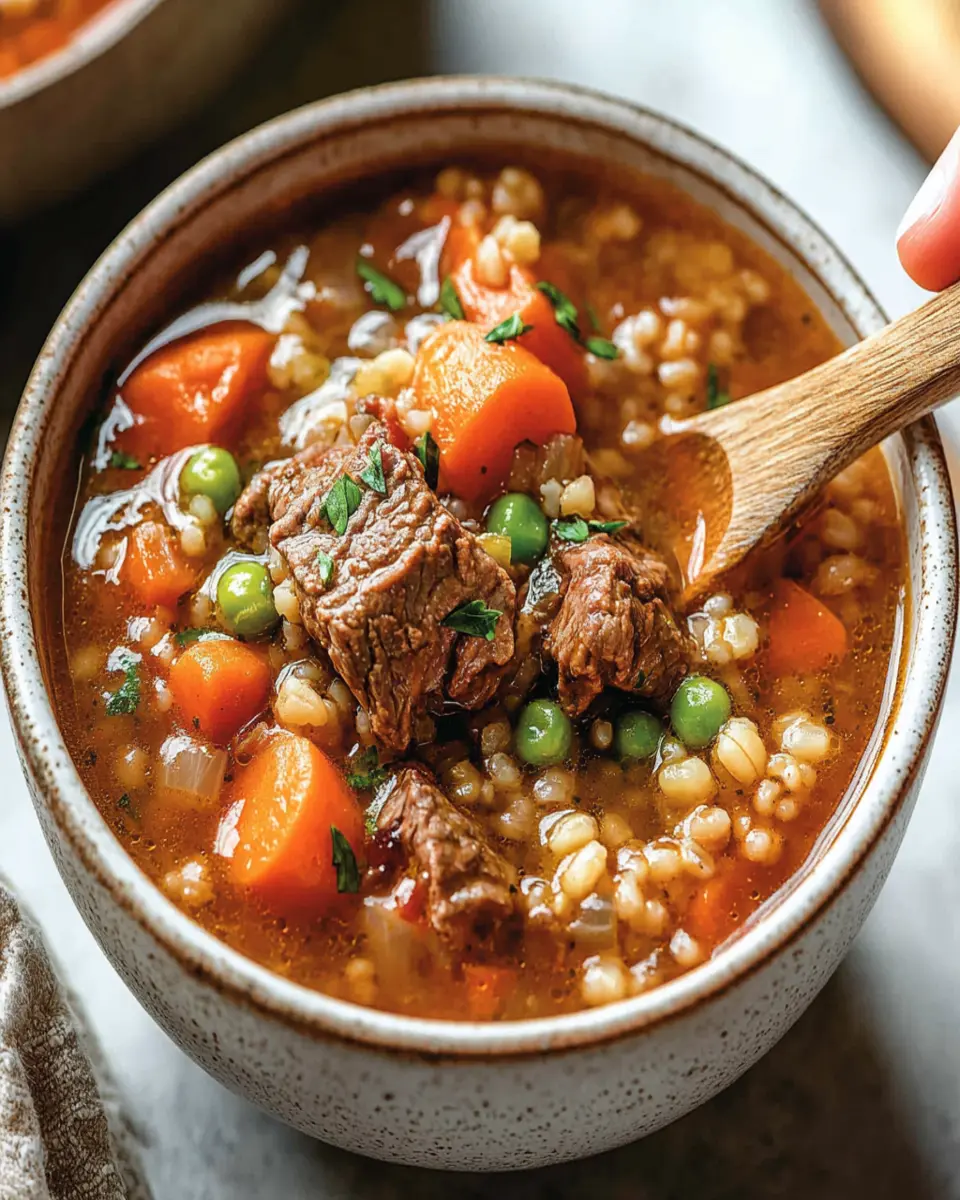 Beef Barley Soup First Image First Image