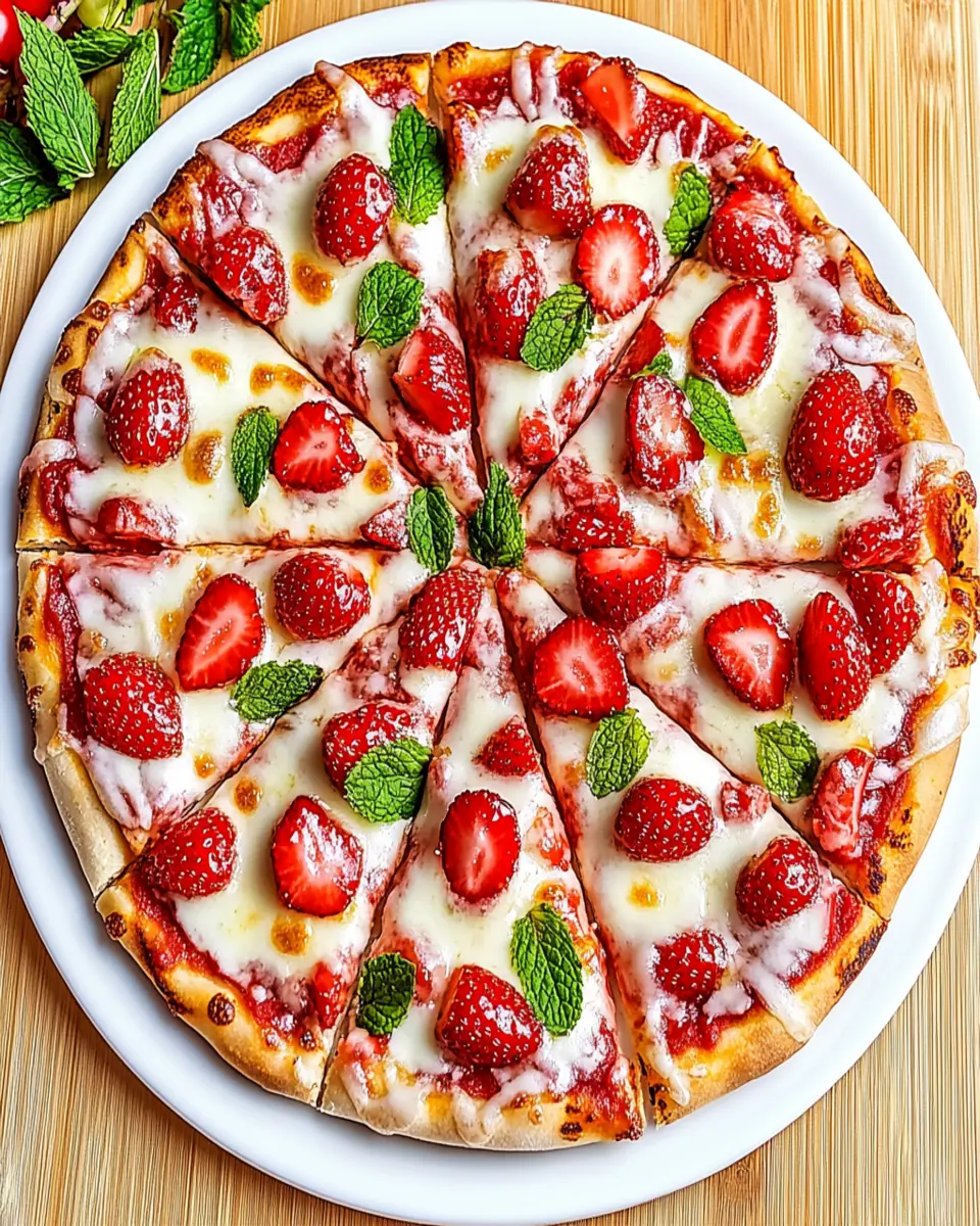 Irresistible Strawberry Pizza Recipe for Summer Delights First Image First Image