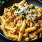 Creamy Ground Turkey Pasta First Image First Image