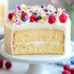 Irresistibly Moist Vanilla Cake Recipe for Every Occasion First Image First Image