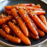 Irresistible Miso Glazed Carrots with Sesame Seeds Recipe First Image First Image