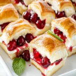 Cherry Cheese Danish Sliders [+Video] First Image First Image
