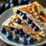 Blueberry Breakfast Quesadilla First Image First Image