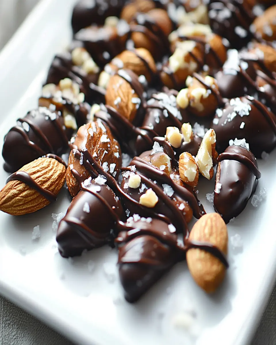 Chocolate Covered Nuts Recipe First Image First Image