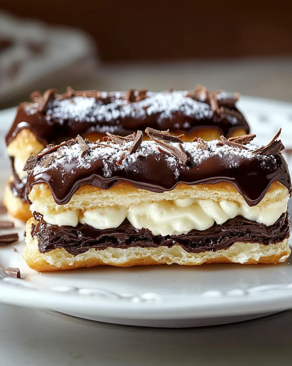 Irresistible Chocolate Eclair Dessert Recipe You’ll Love First Image First Image