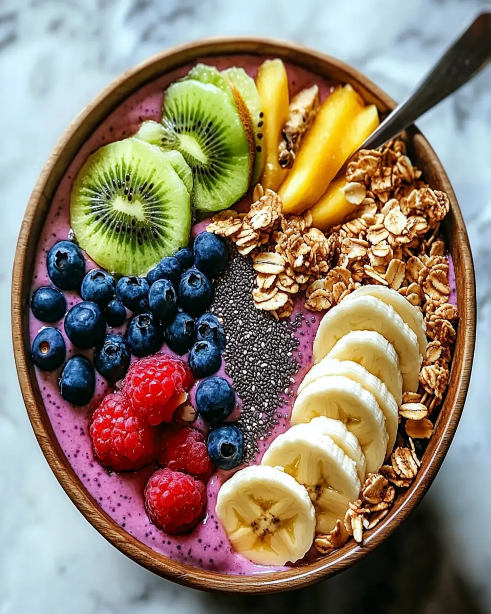 4 Irresistible Easy Smoothie Bowl Recipes for Breakfast First Image First Image
