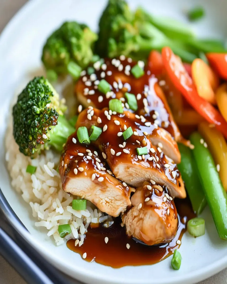 Teriyaki Chicken Recipe Using Bottled Sauce First Image First Image