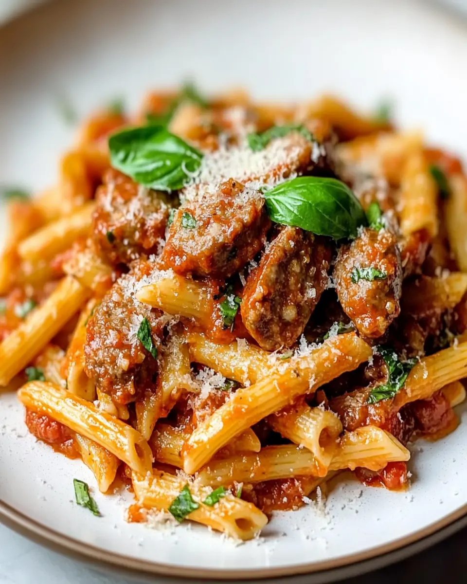 Spicy Italian Sausage Pasta First Image First Image