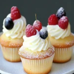 Fluffy Japanese Cotton Cheesecake Cupcakes You Can’t Resist First Image First Image