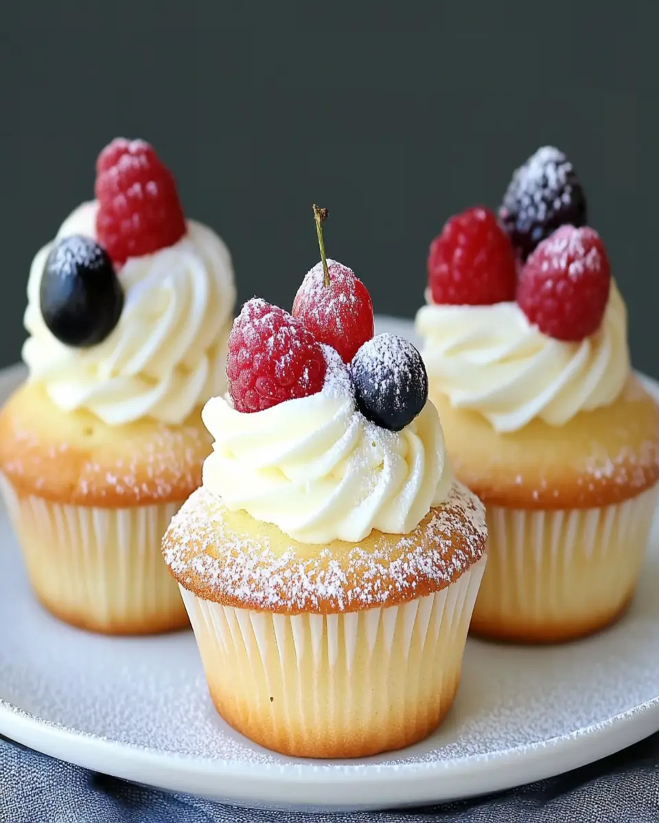 Fluffy Japanese Cotton Cheesecake Cupcakes You Can’t Resist First Image First Image
