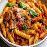 Spicy Italian Sausage Pasta First Image First Image