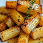 Delicious Maple Roasted Parsnips with Thyme for Cozy Nights First Image First Image