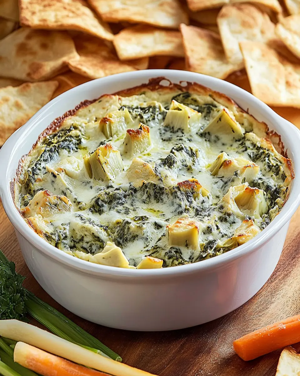 Irresistible Spinach and Artichoke Dip Recipe to Savor First Image First Image