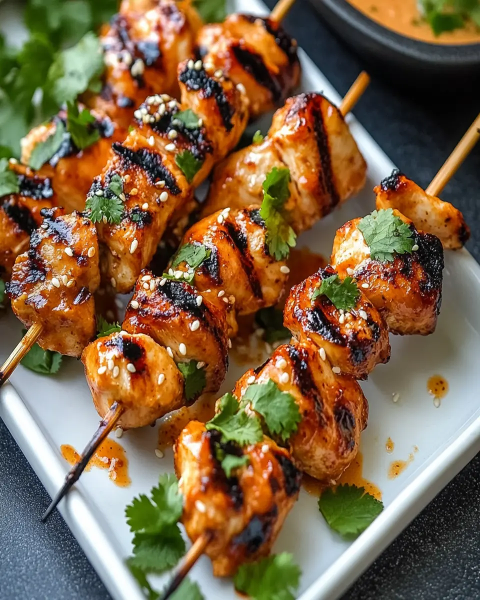 Bang Bang Chicken Skewers First Image First Image