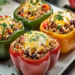 Savory Slow Cooker Stuffed Bell Peppers Recipe Delight First Image First Image