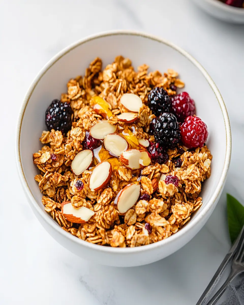Honey Almond Granola First Image First Image