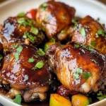 Irresistible Smoked Maple Glazed Chicken Thighs Recipe First Image First Image