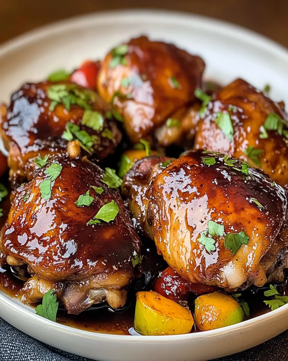 Irresistible Smoked Maple Glazed Chicken Thighs Recipe First Image First Image