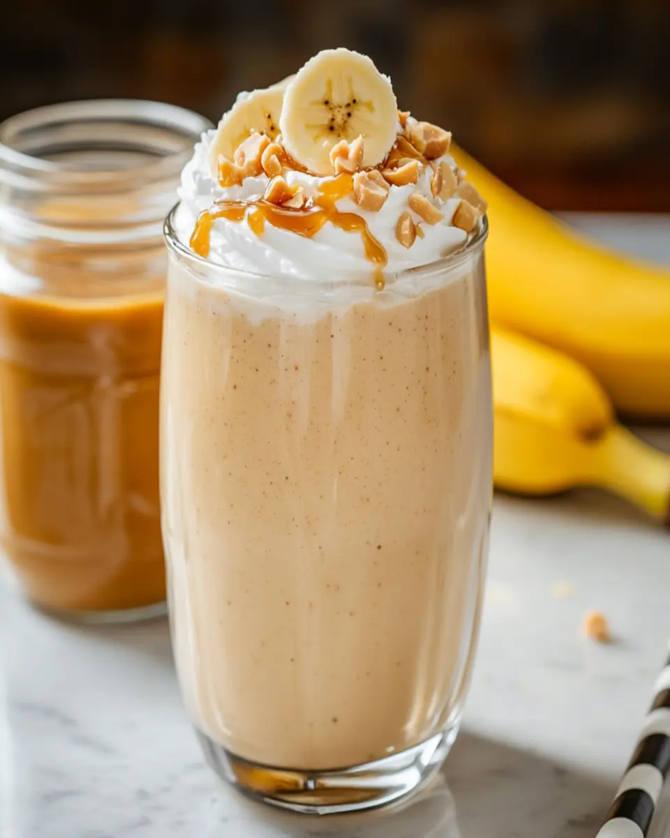 Peanut Butter Smoothie First Image First Image