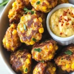 Irresistible Sweet Corn Fritters with Chili Lime Aioli First Image First Image