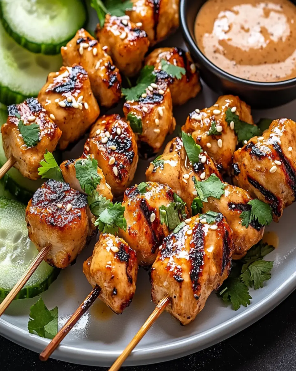 Bang Bang Chicken Skewers First Image First Image